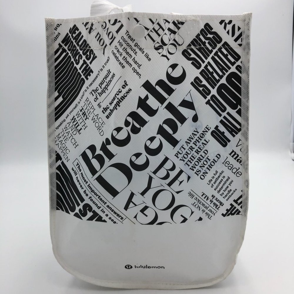Lululemon Reusable Shopping Tote Bag 3/$18